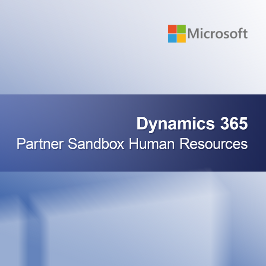Dynamics 365 Partner Sandbox İnsan Kaynakları