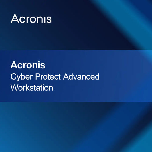 Acronis Cyber Protect Estação de Trabalho Avançada