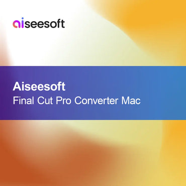 Aiseesoft Final Cut Pro Dönüştürücü Mac