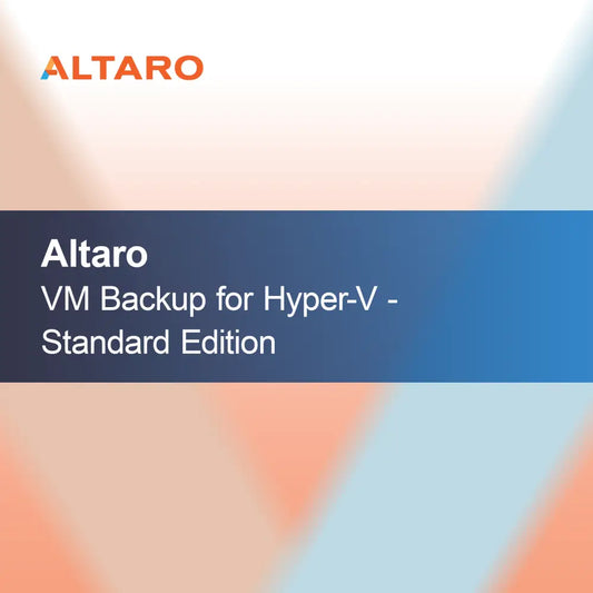 Altaro VM Backup για Hyper-V - Έκδοση Standard