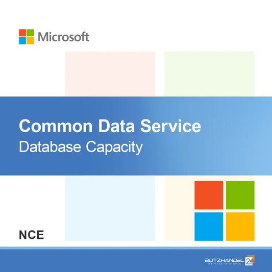 Common Data Service-databas Kapacitet (NCE)