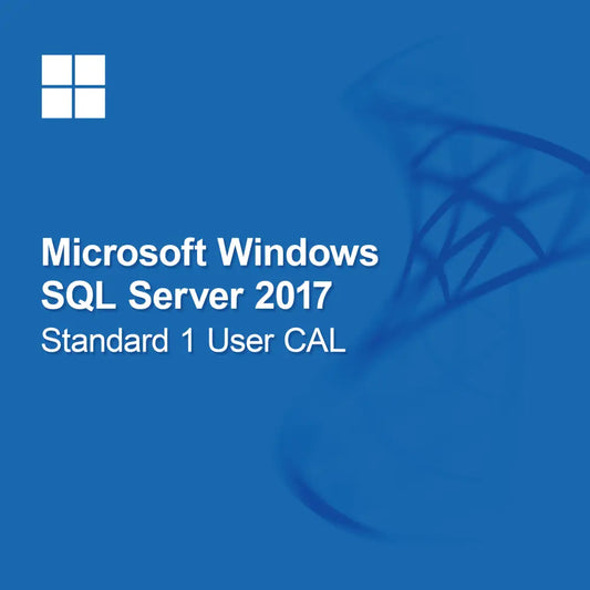 Microsoft SQL Server 2017 Standard, 1 Άδεια Χρήστη (CAL)