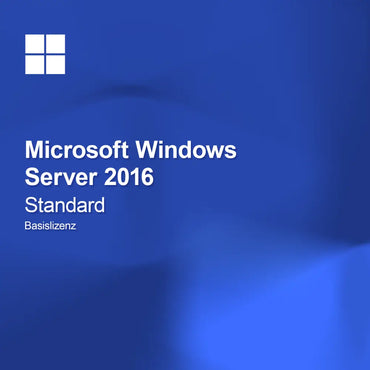 Licença Básica Microsoft Windows Server 2016 Standard