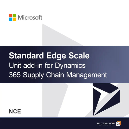Standard Edge Scale Unit-tillägg för Dynamics 365 Supply Chain Management (NCE)