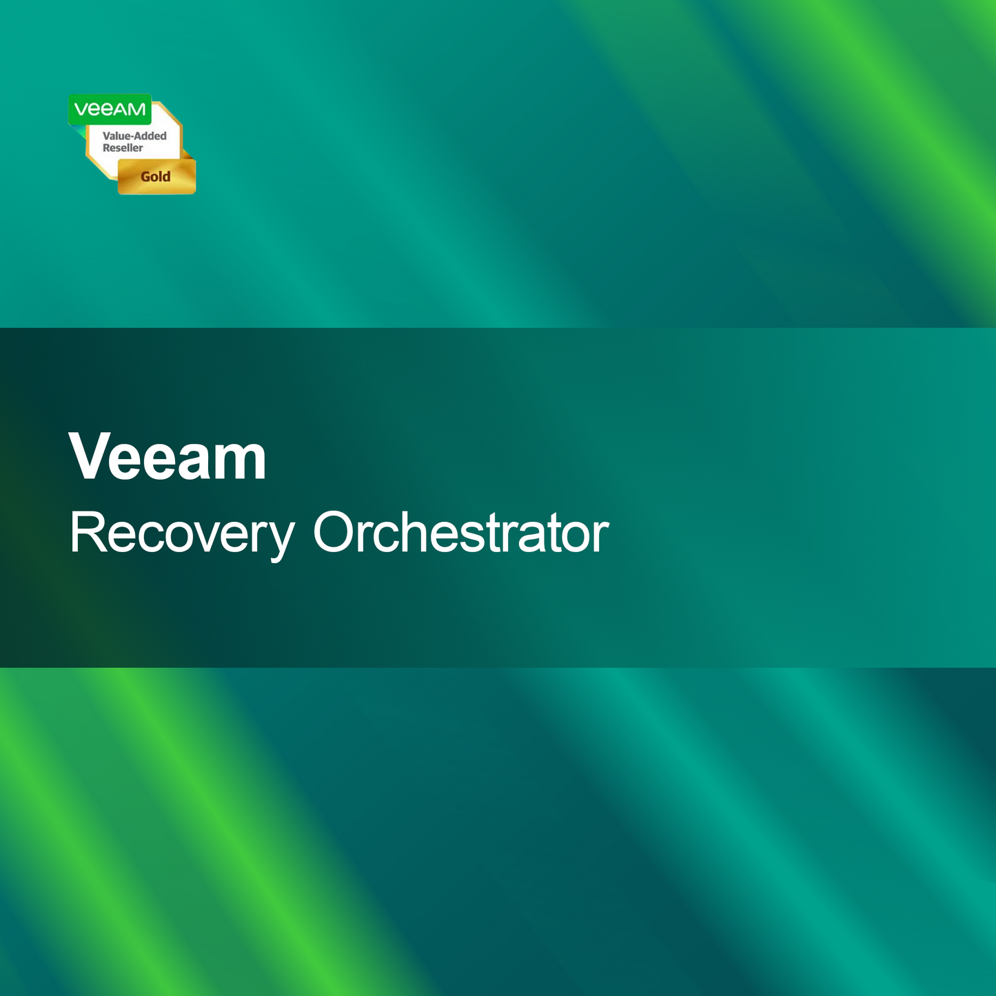 Veeam Orchestrator de Recuperare