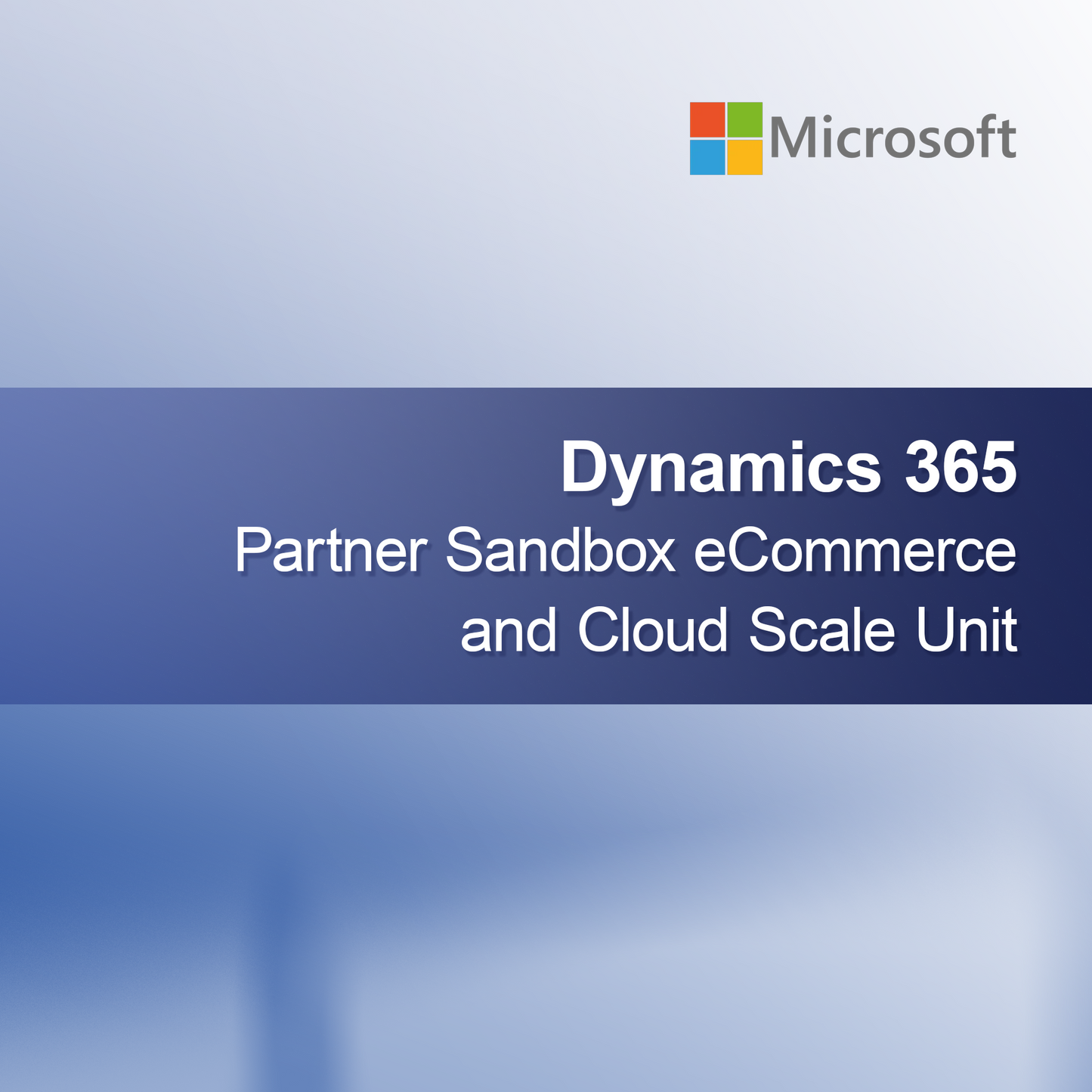 Dynamics 365 Partner Sandbox e-handel og Cloud Scale-enhet
