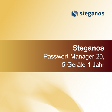 Steganos Passwort Manager 20, 5 zařízení 1 rok