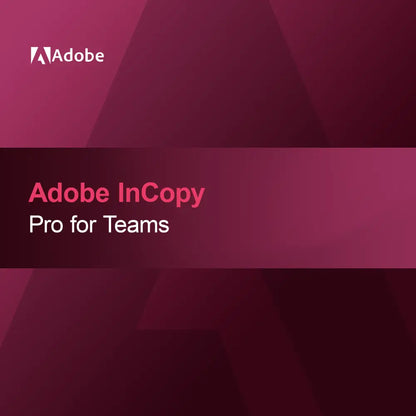 Adobe InCopy - Pro til Teams