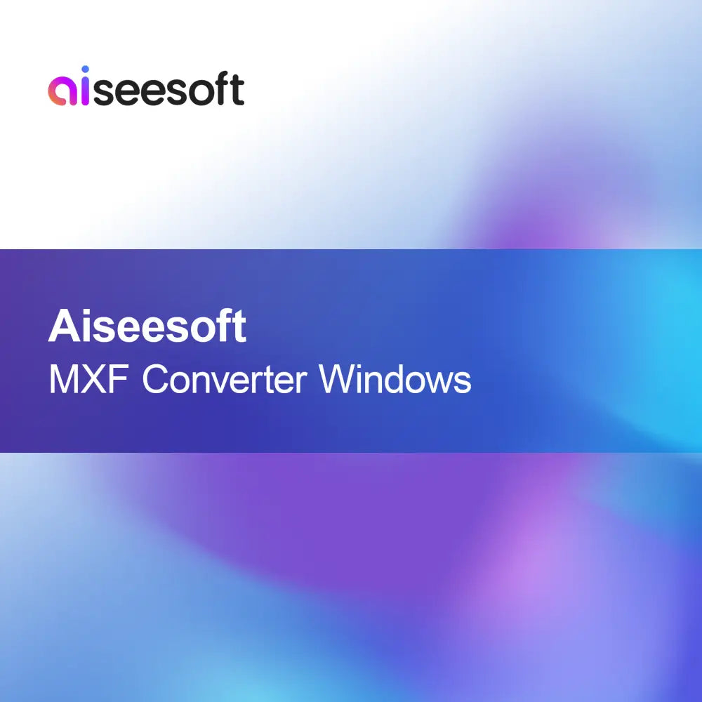 Aiseesoft Konwerter MXF