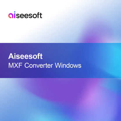 Aiseesoft Konwerter MXF